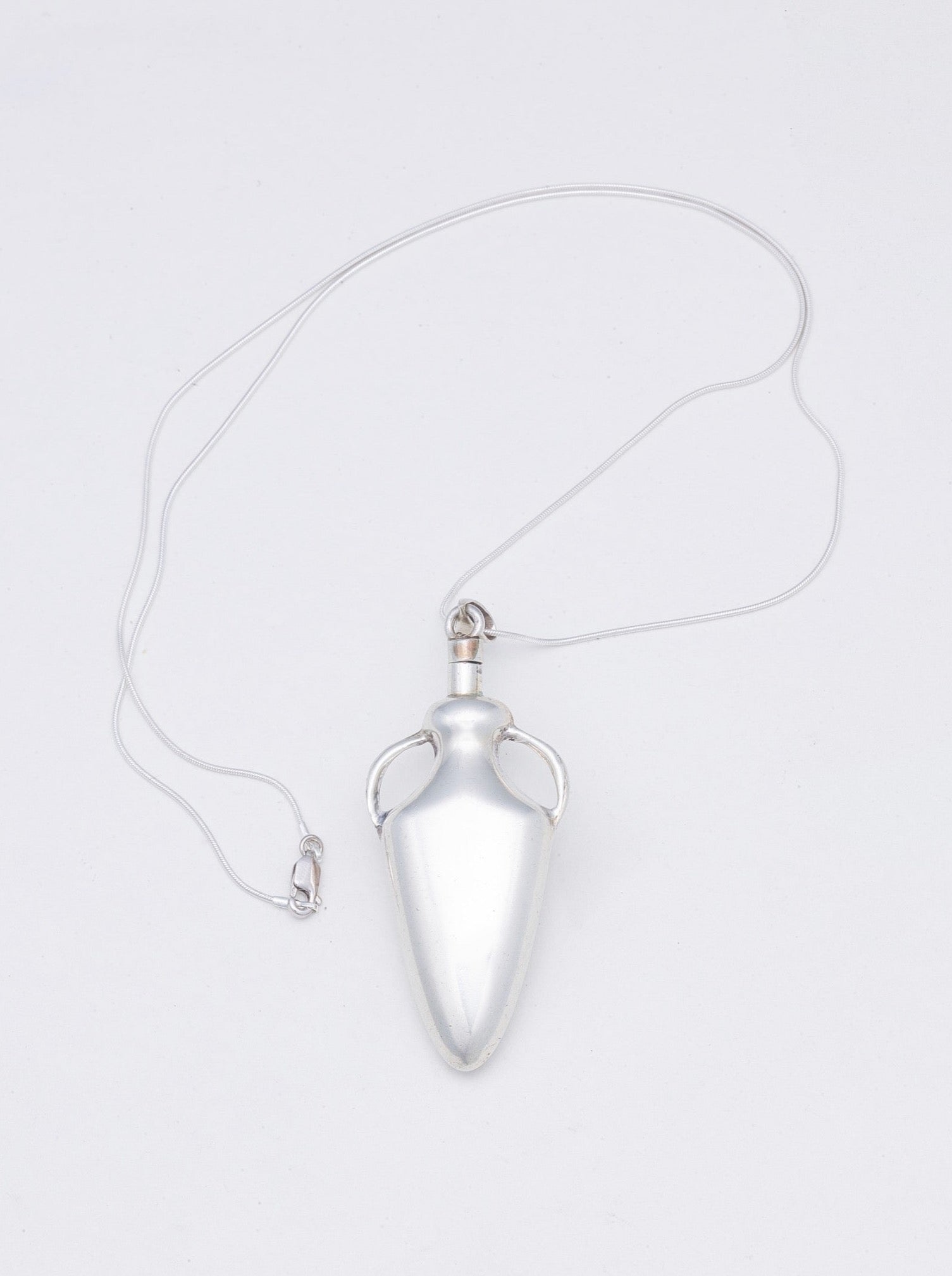 Perfume Bottle Pendant Top with Necklace